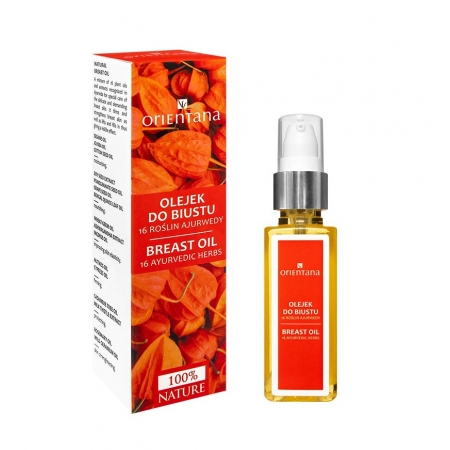 ORIENTANA BIO Olejek do biustu 16 ROŚLIN AJURWEDY 50ml